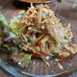 ユララ - 季節のタム、青パパイヤ