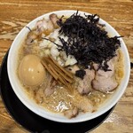 らーめん みずさわ - 特製背脂醤油ラーメン