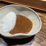 肉割烹 上 - ビーフカレー