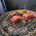 焼肉ハウス大将軍 - ローリングネギタン塩