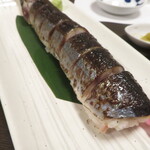 日本酒ダイニング　栄三郎 - 秋刀魚の棒寿司美味し