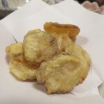 日本酒ダイニング　栄三郎 - いぶりがっこの天ぷら