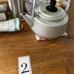 立ち食いうどん 木の葉天狗 - お冷