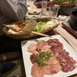 じどりや 穏座 - すき焼き具材