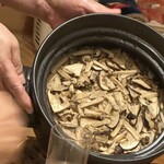 じどりや 穏座 - 松茸ご飯