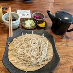 樹香 - 薬味と半ざる蕎麦とそば湯