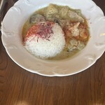シャンパン・ブランチ - グリーンカレー