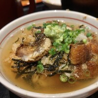 炭焼うな富士 名駅店 - お出汁をかけて