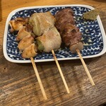 エビス傳八 - うたごえ、肉巻きレタス、ハラミ