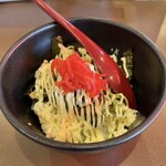 らーめん一作 - セットの半チャーマヨ丼/+290円♪
