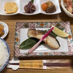 山あじさい - 銀鱈の塩焼き