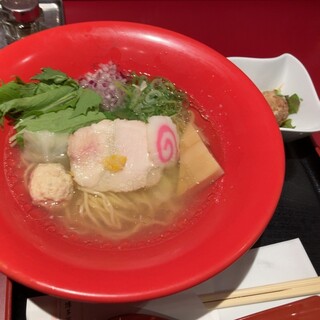 博多鶏ソバ 華味鳥_1