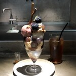 PATISSERIE ASAKO IWAYANAGI - パルフェビジュー® 葡萄（ドリンク付） 6,600円（税込）