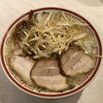 田中そば店 - 料理写真:ねぎそば(背脂) 1000円