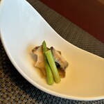 美寿思 - お通し(蒸し鮑)