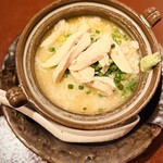 やきとり家すみれ - 雑炊　わさびがいいね