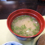 福実寿司 - 味噌汁