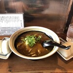 大力うどん - カレーうどん大盛り¥480おにぎり¥120
            