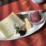 木伊 - セットのデザート。満足感あり。