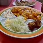 大阪王将 - エビチリ定食