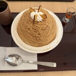 和栗モンブラン＆かき氷 ふわり - 