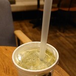 モスバーガー - まぜるシェイク 出雲(いずも)の抹茶