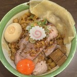 手打麺祭 かめ囲 - 特製あぶらそば ¥1,650