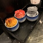 登利平 - 卓上調味料