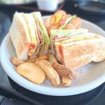 ホシ - ベーコンエッグサンド…800円