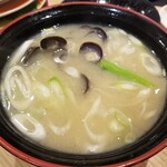 回転寿し トリトン - 北海道網走産しじみ汁。