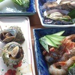 海の家　陸上パーキング