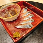 心一 - さんまの10尾サイズ あぶりと生