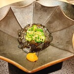 心一 - くずきり からし酢醤油