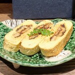 地焼うなぎ 法善寺山かづ - 鰻巻玉子(ハーフ)