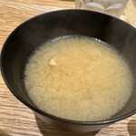 とんかつ成蔵 - 豚汁