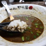 自家製麺 ら～めん かり屋 - マイレビ様に教えてもらった食べ方