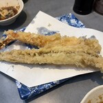 だるまの天ぷら定食 - 