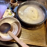 手挽きそば 一心 - そばがき