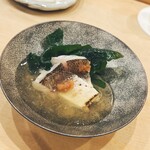 鮨 しゅん輔 - カマスのタタキとみぞれ餡