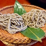 手挽きそば 一心 - がんこ十割ざる・田舎二八ざる