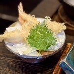 手挽きそば 一心 - 天ぷら