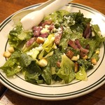 チャーブロ - シーザーサラダ w/自家製ベーコンのグリル