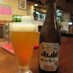 かつ亭 - ビールは瓶のみ