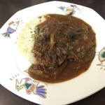 ル・コック - 【2014年09月】牛肉のスパイシーライス＠950円。