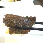 ル・コック - 【2014年09月】鹿肉とお豆の煮込みの鹿肉アップ。