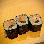 鮨 はしもと - 2025.8.  鮟肝と干瓢巻き