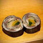 鮨 はしもと - 2025.8.  鰯の海苔巻き