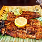 富松うなぎ屋 - うなぎの塩焼き（２人前）