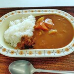 金華山黄金山神社 食堂 - 料理写真:カレーライス