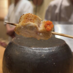 心伯 - 天城軍鶏胸肉  黄身酢